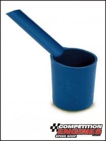 MOROSO MOR-65805 Moroso Carby Drain Cup, Plastic, Blue, Channeled Handle